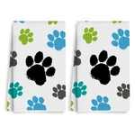 2PCS Cute Dog Paws Kitchen Towels, Mom Gifts For Women Reusable Absorbent.... Fixed Price $21.07.