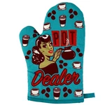 Pot Dealer Oven Mitt Funny Coffee Lover Sarcastic 420 Marijuana Novelty Kitchen. Fixed Price $5.00.