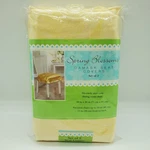 Town & Country Living Set Of 2 Yellow Damask Dining Chair Seat Cushion Covers. Fixed Price $7.98.