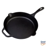 Victoria 12" Cast Iron Skillet With Helper Handle: Preseasoned, Ove. Fixed Price $29.39.