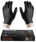 Tackleit Bbq Gloves 2 Cotton Liners And 50 Disposable Nitrile For Cooki.... Fixed Price $17.35.
