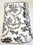April Cornell Kitchen Towels (2) Pot Holder Black White Floral Felicity Nwt. Fixed Price $18.99.