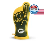 Youthefan Nfl Green Bay Packers #1 Oven Mitt, 13.25" X 6.5", Team Color. Fixed Price $23.22.
