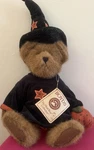 Boyds Handmade Plush Bear Head Bean Collection Halloween Witch Hat Pumpkin. Fixed Price $30.00.