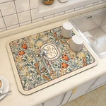 Large Kitchen Super Absorbent Mat Coffee Dish Draining Drying Quick. Fixed Price $16.06.