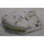 Martha Stewart Mini Oven Mitt With Daisies And Green Decor Silicone Grip. Fixed Price $7.00.