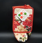 Fallani & Cohn Oven Mitt And Pot Holder Set - New. Fixed Price $12.24.