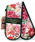 Michel Design Works Cotton Kitchen Double Oven Glove Royal Rose Floral Mothers. Fixed Price $27.09.