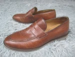 Flag Ltd Nappa Glove Shoes Mens Size 9 Tan Leather Penny Loafers Slip On. Fixed Price $70.00.