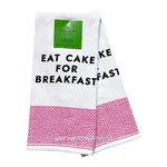 Kate Spade Eat Cake For Breakfast Kitchen Towel Set 2 Cotton Terry Designer. Fixed Price $26.95.