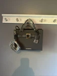 Nwt Mia K Collections Women's Purse. Full Size Wristlet Wallet, Shoulder Strap.. Fixed Price $60.00.