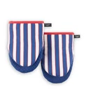 Kate Spade New York Botanical Stripe Mini Oven Mitt 2-PACK Set, 5.5" X 8" Blue. Fixed Price $24.99.
