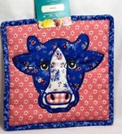 The Pioneer Woman Quilted Animal Pot Holder Trivet Cow 10" Country Kitchen Ranch. Fixed Price $11.97.