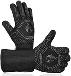 Hamitor Bbq Grill Gloves : 1472 High Temp Resistance Fireproof For Gri.... Fixed Price $15.05.