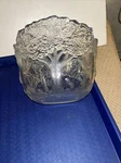 Mikasa True Love Fruit, Trifle Bowl Design Of Trees Birds Flowers Raised Pattern. Fixed Price $34.95.
