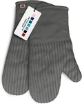Silicone Oven Mitts Gray Set Of 2-12.5" Heat Resistant 536 / 280 Ki. Fixed Price $42.99.