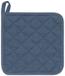 Now Designs Potholder, Midnight Blue Stonewash (2065524). Fixed Price $18.00.