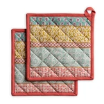 100% Cotton Heat Resistant 8" X Hot Pads With Loop .... Fixed Price $33.74.