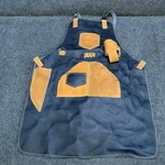 Caminos Artisan Grill Bbq Leather Apron Black/brown*. Fixed Price $54.99.