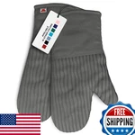 Big Red House Silicone Oven Mitts Gray Set Of 2, 12.5" Heat Resistant 536. Fixed Price $49.34.