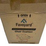 Favoyard 2-PCS Patio Chair Cushions Set Dark Gray Tufted Outdoor Home Decor. Fixed Price $29.99.