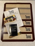 Culinary Couture Silicone Non-stick Oven Liner Set, Beige Brown, Of 4. Fixed Price $24.00.