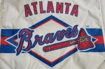 Vintage 90S Diana Home Fashions Atlanta Braves Mlb Potholder White Red Blue. Fixed Price $15.00.