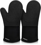 Sungwoo Silicone Oven Mitts, Heat Resistant Gloves With Quilted Liner Non-s. Fixed Price $20.99.