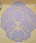 Heritage Lace-set-two- Windsor WN1216A 12" X 16" Doily Tabletop Scarf Pad Mats. Fixed Price $14.00.
