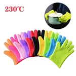 Set Of Bbq Smoker Max Heat Resistant Grill Gloves Silicone Oven Mitts Washable. Fixed Price $10.78.