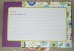 Brownlow Designer Recipe Cards 4 X 6 Size Various Designs. Fixed Price $6.95.