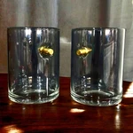 Bezrat Bullet Whiskey Glasses Set Of 2. Groomsman Gift. Wedding Birthday.. Fixed Price $24.99.