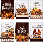 Set Of Fall Kitchen Towels Absorbent Thanksgiving Dish 16X24". Fixed Price $21.88.