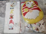Nwt 4PC. Homewear 'gnomes With Flowers' Oven Mitt/potholder & Kitchen Towels Set. Fixed Price $19.99.