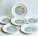 Vintage Gien France Les Fromages Plate 22CM Marie-pierre Boitard French. Fixed Price $39.29.