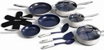 Guy Fieri's Flavortown 15-PIECE Ceramic Cookware Set, Nonstick Pots And Pans For. Fixed Price $332.48.