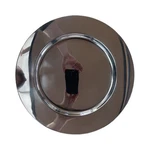 12 Benzara Chrome/steel/silver Finish Metal Charger Plates Set Of 6. Fixed Price $16.79.