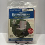 Phifer Better Bottom Replacement Cover Aluminum Chair Burgundy Stripe Nos Open. Fixed Price $12.34.