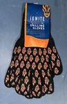 New Ignite Aramid Grilling Gloves - One Pair Black Orange. Fixed Price $19.99.