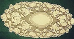 Windsor 15X33 Ecru Table Runner Heritage Lace Nwt. Fixed Price $18.00.