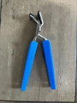 Hot Dish Plate Pot Pan Bowl Blue Holder Clamp Kitchen Utensil Handy Gourmet. Fixed Price $11.99.
