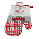 Holiday Style Oven Mitt Mistletoe Tree Farm Christmas Truck Wreath New. Fixed Price $5.69.