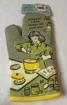 Nwt Blue Q Oven Mitt Droppin New Recipe On Your A** Retro Funny Gift. Fixed Price $14.77.
