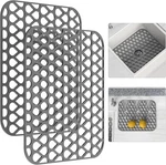 Toovem 14''X12'' Silicone Sink Mat Protectors For Kitchen 2-PACK. Fixed Price $21.19.