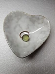 Trinket Dish / Ring Holder Heart Creative Co-op Stoneware. Fixed Price $6.99.