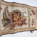 Harvest Fall Season 12" X 72" Tapestry Table Runner Manual Woodworks & Weavers. Fixed Price $17.99.
