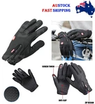 Bike Cycling Gloves Touch Screen Warm Waterproof Unisex Full Finger Winter Sport. Fixed Price $8.98.