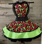 Cute Flirty Retro Vintage Inspired Ladies Apron. Fixed Price $35.95.