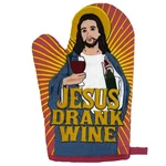 Jesus Drank Wine Oven Mitt Funny Religion Drinking Vino Lover Novelty. Fixed Price $5.00.