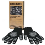 Armors (1 Pc) - Oven Withstand Grill Gloves, Brown Stripes. Fixed Price $12.99.